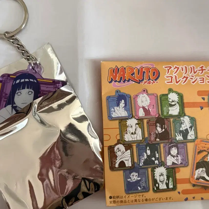 [BUNJANG] Naruto Hinata Acrylic Keyring / 나루토 중프샵 히나타 키링