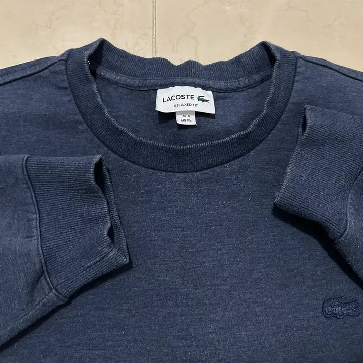 [BUNJANG] Lacoste Relaxed Fit Sweatshirt / *라코스테 맨투맨 XL(6) 빅사이즈 셔츠 명품 lacoste 릴랙스핏