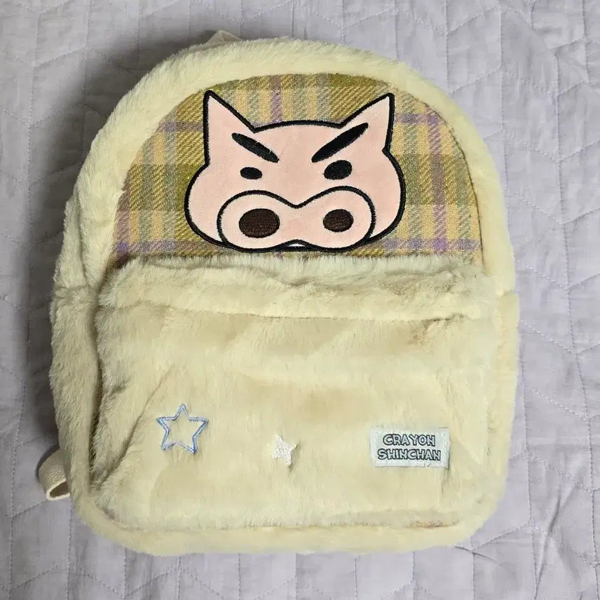 [BUNJANG] Crayon Shin-chan Buriburi Daemao Backpack / 짱구 부리부리대마왕 백팩 가방(재고 1개)
