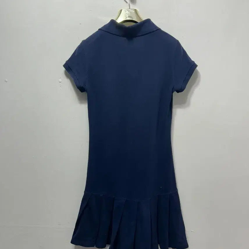[BUNJANG] Teddy Bear Navy Polo Dress S / 테디베어 반팔 폴로 원피스 네이비 S