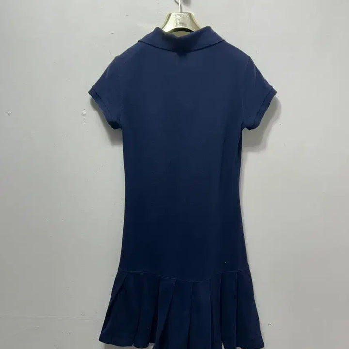 [BUNJANG] Teddy Bear Navy Polo Dress S / 테디베어 반팔 폴로 원피스 네이비 S