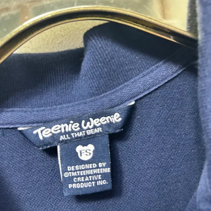 [BUNJANG] Teddy Bear Navy Polo Dress S / 테디베어 반팔 폴로 원피스 네이비 S