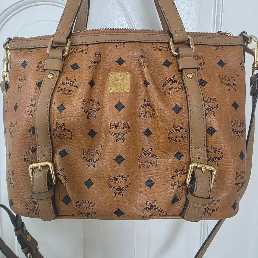 [BUNJANG] MCM Leather Handbag / 정품 mcm가방