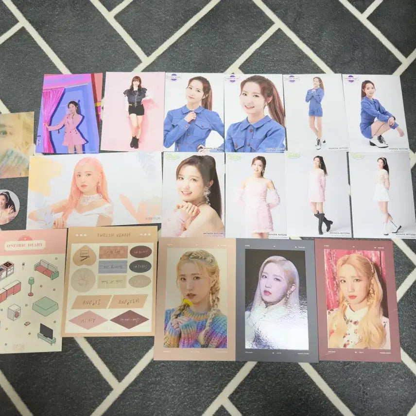 [BUNJANG] Honda Hitomi Bundle Set 70 Photocards / 혼다히토미 생사진 포카 일괄 양도 70장