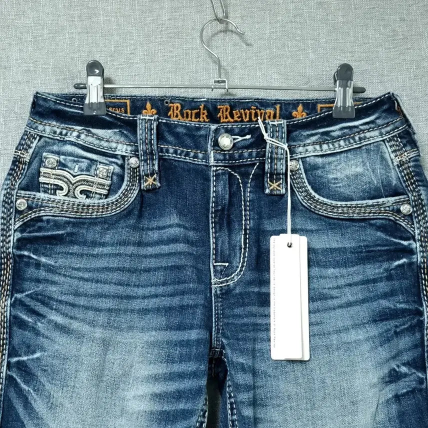 [SOLD OUT] 택새) 락 리바이벌 부츠컷 데님팬츠 27~8
