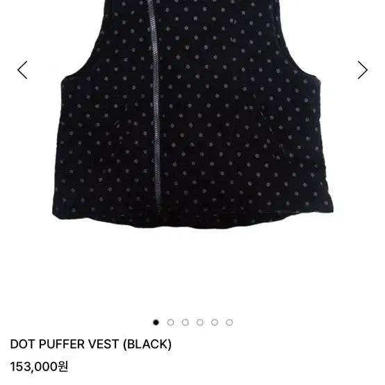 [SOLD OUT] 더뮤지엄비지터 도트 푸퍼 베스트