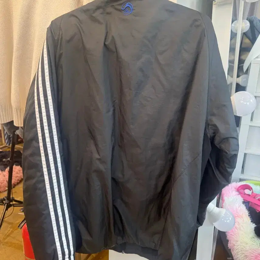 [BUNJANG] Adidas Predator Black Padded Jacket / 아디다스 프레데터 블랙 패딩 점퍼