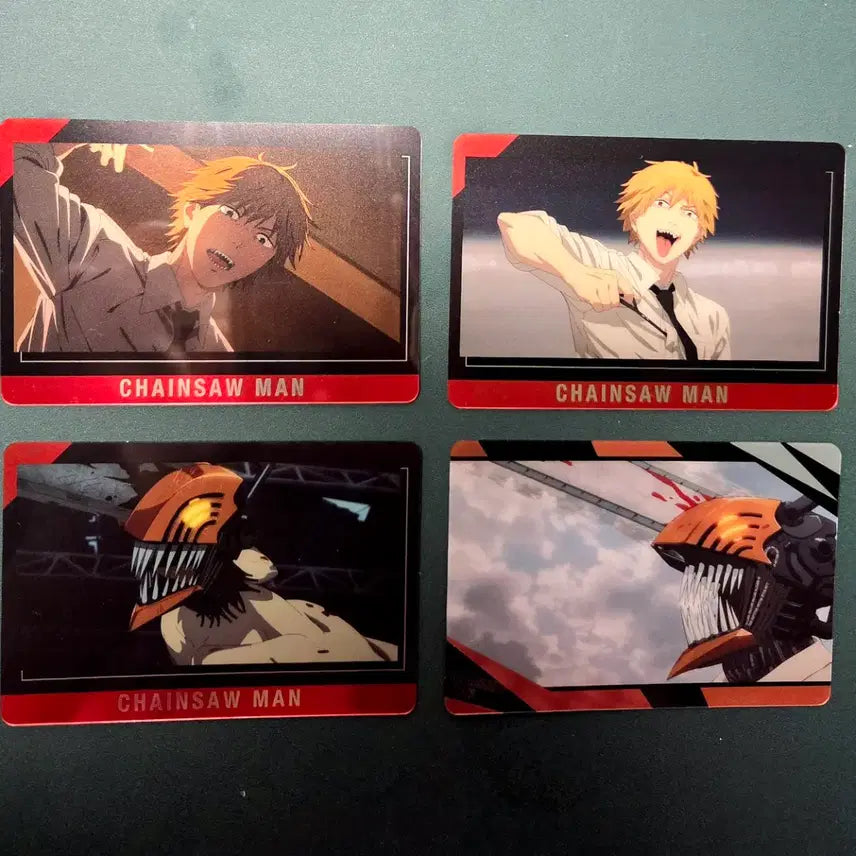 [BUNJANG] Chainsaw Man Denji Metal Card Collection Vol. 2 Bundle Set / [일괄 판매] 체인소맨 덴지 메탈 카드 컬렉션 2 지류 일괄 판매