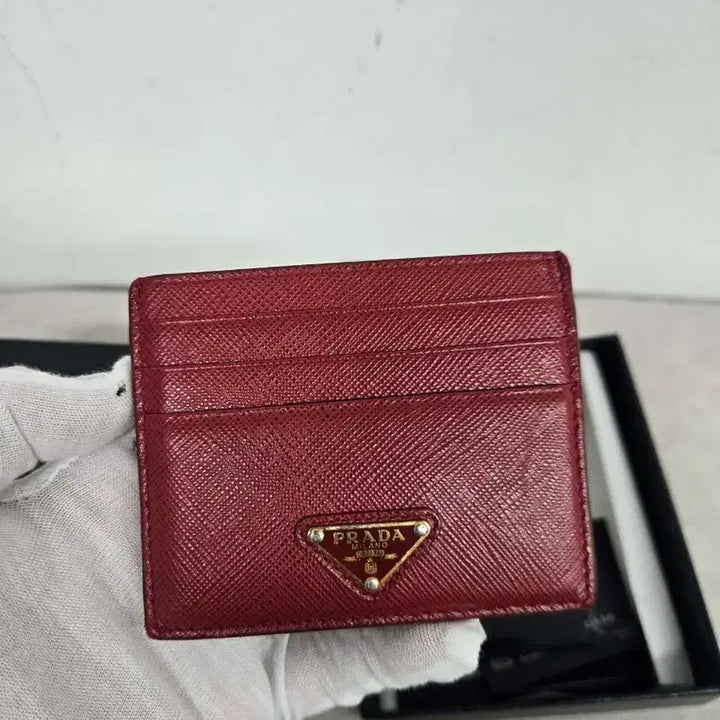 [BUNJANG] Prada Saffiano Card Holder / [보증서 정품] 프라다 사피아노 카드지갑