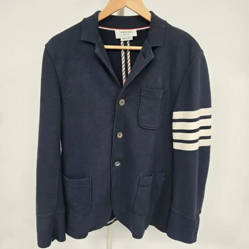 [BUNJANG] Thom Browne Signature Striped Armband Jacket / [정품][A급] 톰브라운 사선완장 자켓