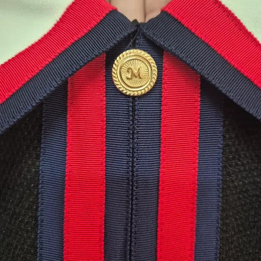 [BUNJANG] MojoSphin Red Accented Dress / 모조에스핀 레드배색 원피스