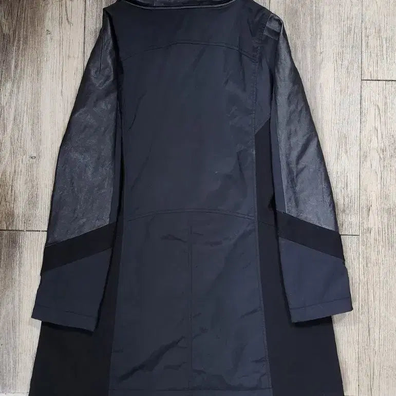 [BUNJANG] D.Demu Leather and Knit Jacket / 디데무가죽배색자켓