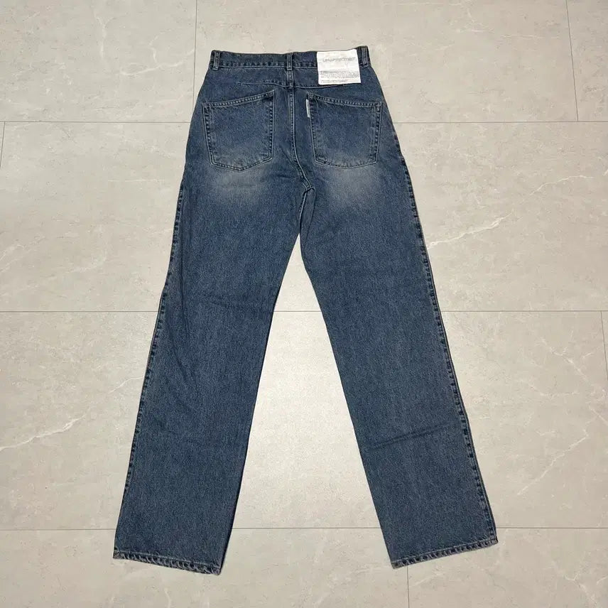 [BUNJANG] Unaffected Rouge Straight Denim Dark Blue / [S] 언어펙티드 루즈 스트레이트 데님 다크 블루