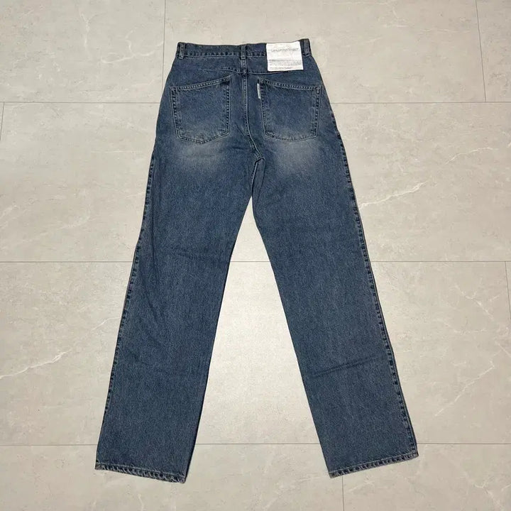 [BUNJANG] Unaffected Rouge Straight Denim Dark Blue / [S] 언어펙티드 루즈 스트레이트 데님 다크 블루