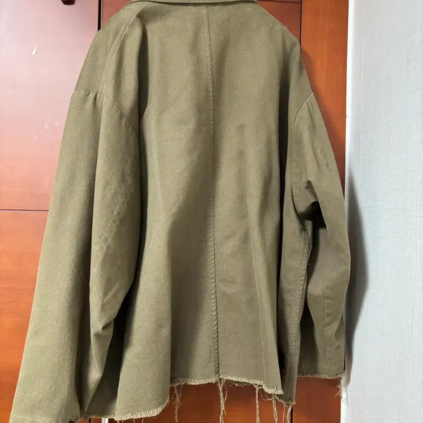 [BUNJANG] MFPEN Oversized Cotton Military Jacket Khaki / Mfpen 자켓 m사이즈