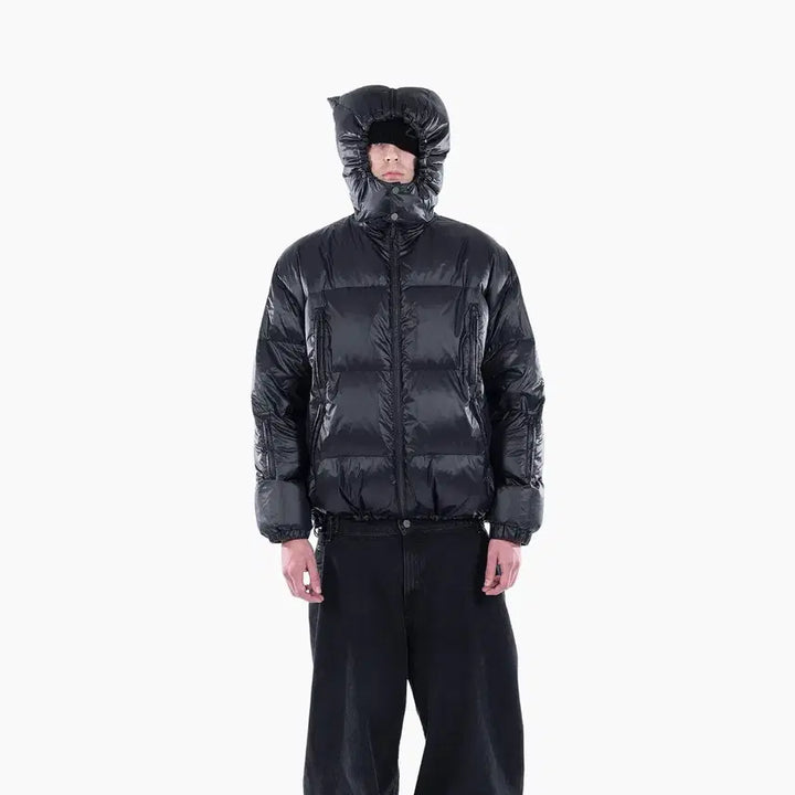 [BUNJANG] VAIN PUFFER JACKET BLACK / [M] VAIN PUFFER JACKET BLACK 베인 푸퍼 자켓