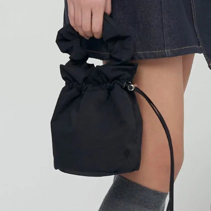 [BUNJANG] KUHO PLUS Shirring Strap Mini Bag / 구호플러스 셔링 스트랩 미니백