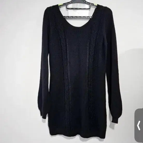 [BUNJANG] Armani Jeans Black Knit Sweater / 아르마니진 블랙 니트  85(38)