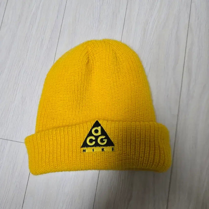 [BUNJANG] Nike ACG Yellow Beanie Hat / 나이키 ACG 옐로우 비니