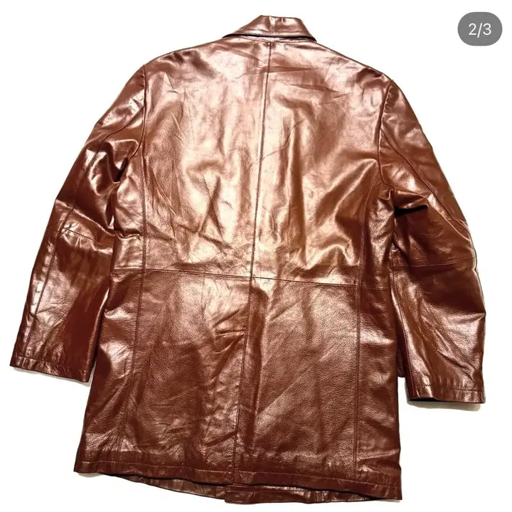 [BUNJANG] Gardiano Leather Coat / Gardiano - 레더 코트