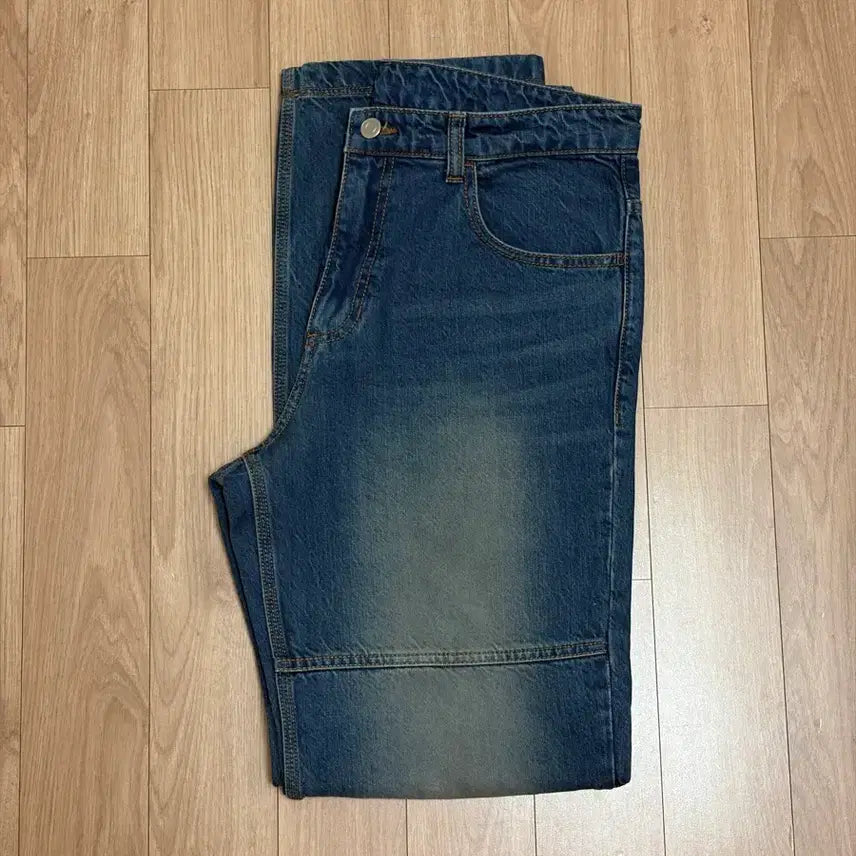 [BUNJANG] COOR Fading Panel Denim Pants L / 쿠어 페이딩 패널 데님 팬츠 L