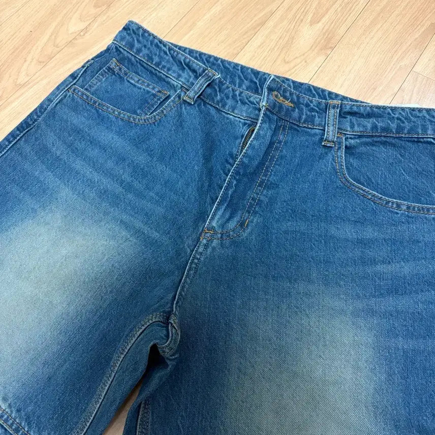[BUNJANG] COOR Fading Panel Denim Pants L / 쿠어 페이딩 패널 데님 팬츠 L