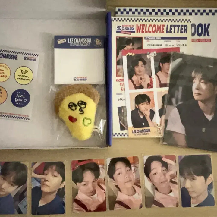[BUNJANG] BTOB Changsub Membership Kit POB Photocard / 이창섭 멤버십 키트 포카포함 프롬특전