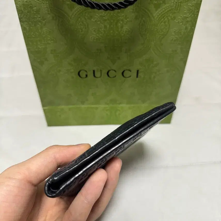[BUNJANG] Gucci Microguccissima Bi-fold Wallet / [정품] 구찌 마이크로시마 반지갑