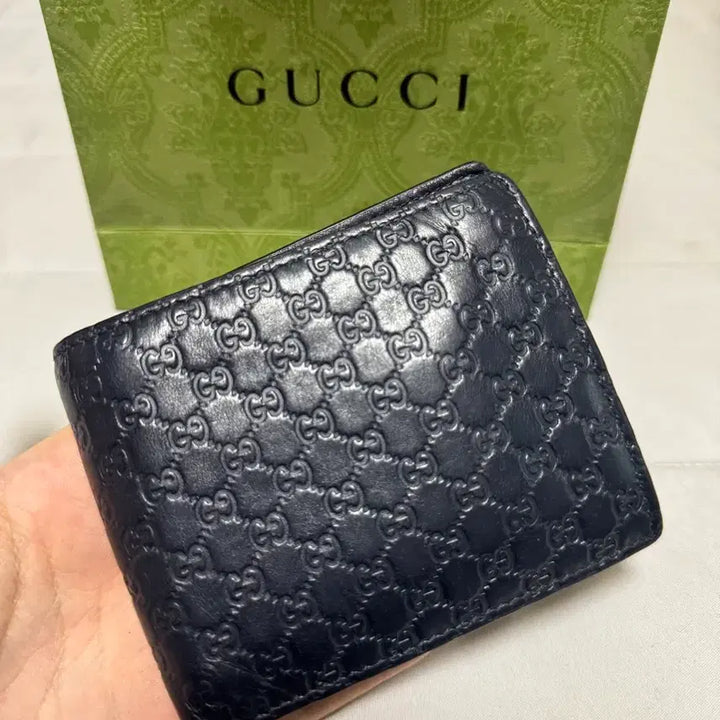 [BUNJANG] Gucci Microguccissima Bi-fold Wallet / [정품] 구찌 마이크로시마 반지갑