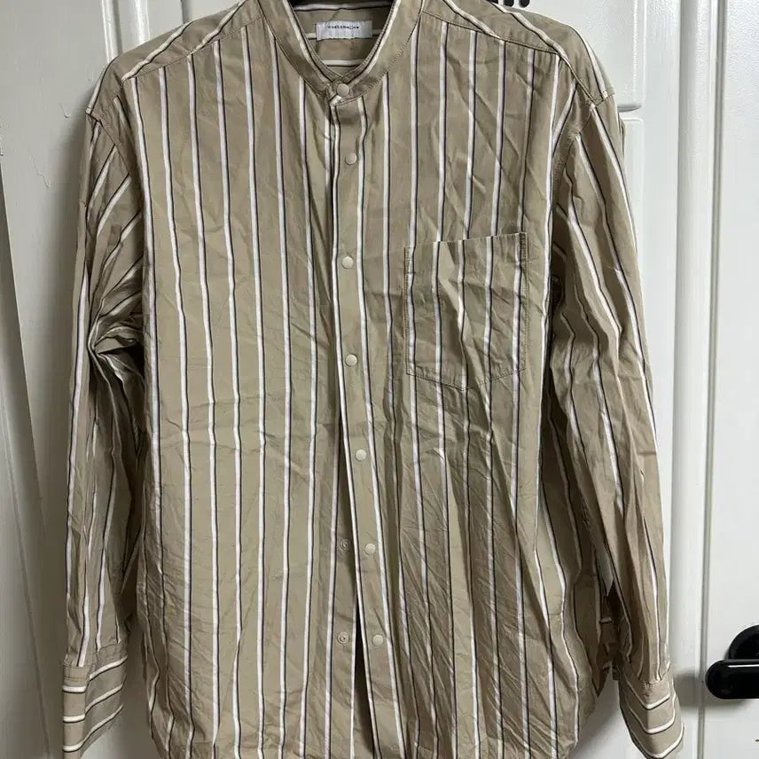 [BUNJANG] Customellow Henly Neck Shirt / 커스텀멜로우 헨리넥 셔츠