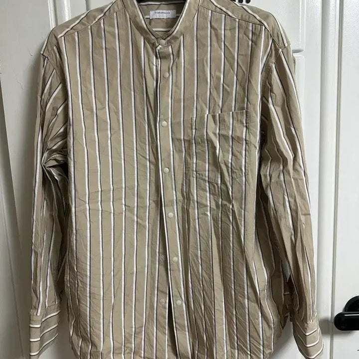 [BUNJANG] Customellow Henly Neck Shirt / 커스텀멜로우 헨리넥 셔츠