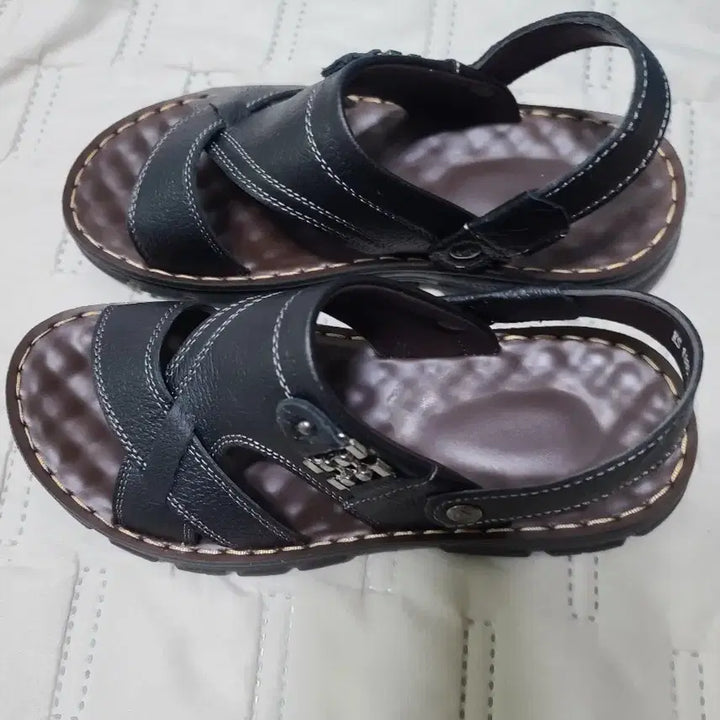 [BUNJANG] Leather Sandals (New) / 가죽샌들(신품)