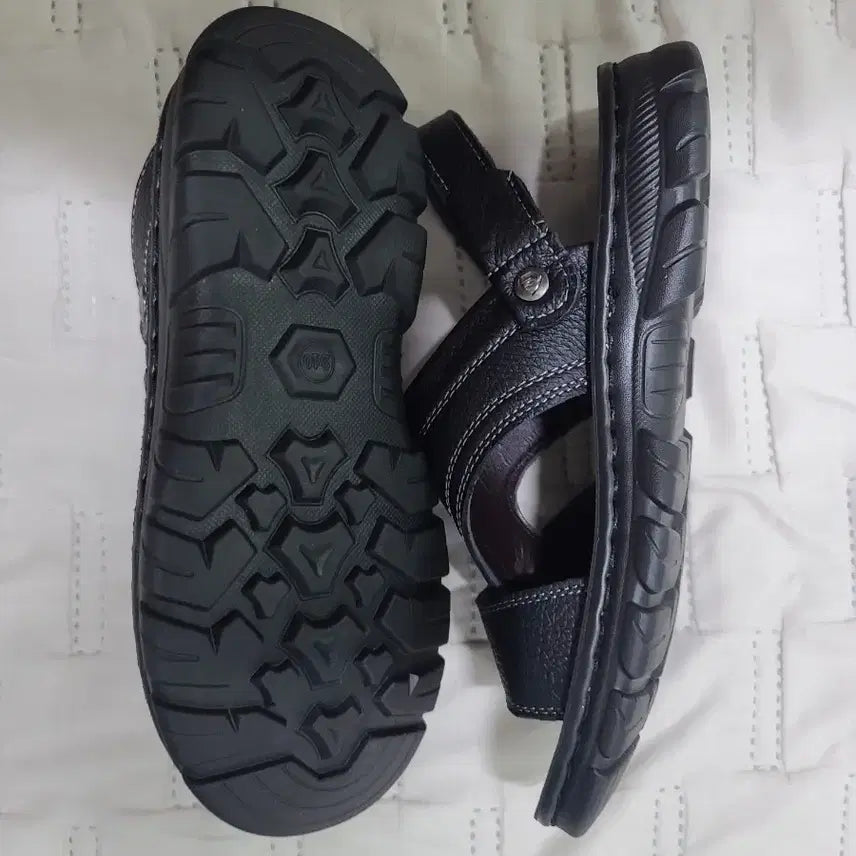 [BUNJANG] Leather Sandals (New) / 가죽샌들(신품)