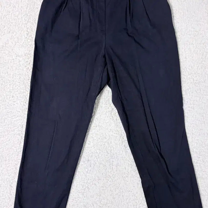 [BUNJANG] Basic House Cotton Spandex Tucked Banding Pants / [미착용] 베이직하우스 면 스판 핀턱 밴딩 팬츠 26