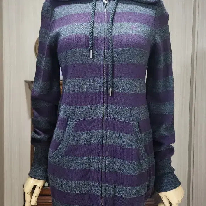 [BUNJANG] Burberry Blue Label Hoodie Zip-Up / 버버리 블루라벨 후드집업