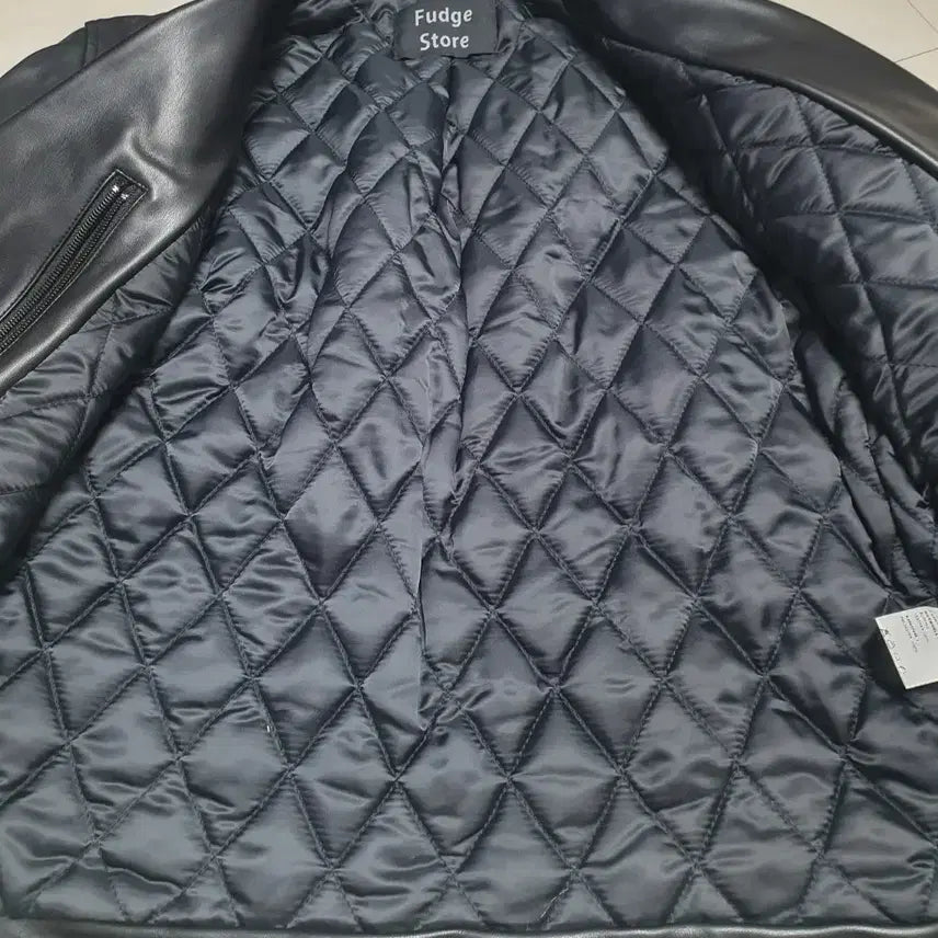 [BUNJANG] Fudge Store Black Leather Rider Jacket / Fudge Store의 블랙 가죽 라이더 자켓M