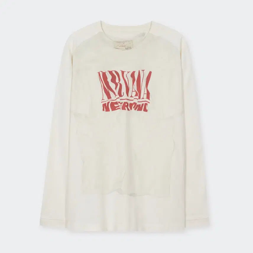 [BUNJANG] MMIC Cut Long Sleeve Cream / MMIC 커트 롱슬리브 크림