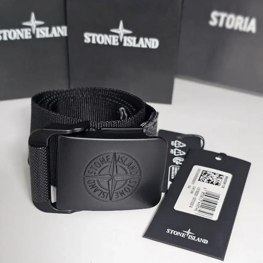 [BUNJANG] Stone Island Nylon Tape Belt / 스톤아일랜드 나일론 테이프 벨트