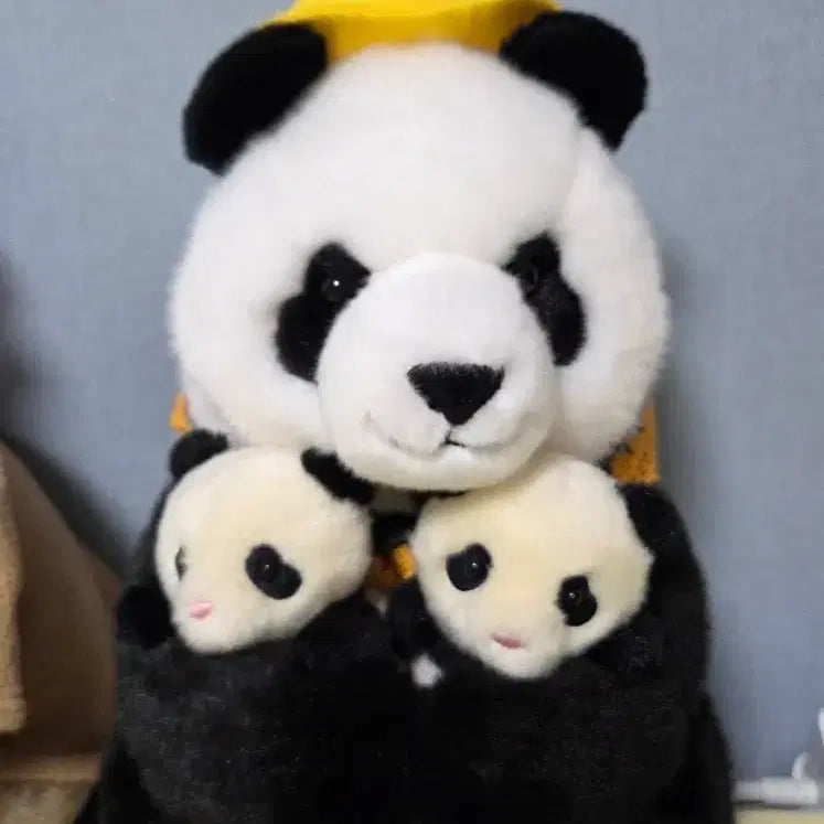 [BUNJANG] Aibao Mom and Baby Doll / 아이바오 맘앤 베이비 인형