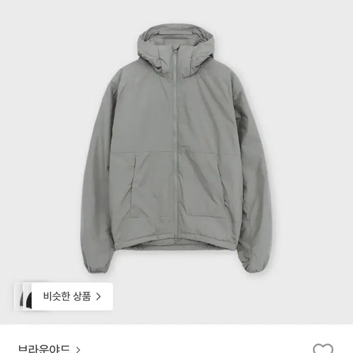[BUNJANG] Brown Yak Light Hooded Jacket Olive Grey / [4] 브라운야드 라이트 후디드 자켓 올리브그레이