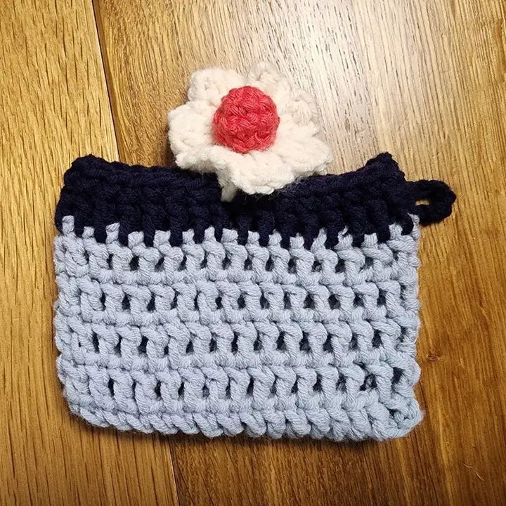 [BUNJANG] Handmade Crochet Flower Card Wallet / 카드지갑