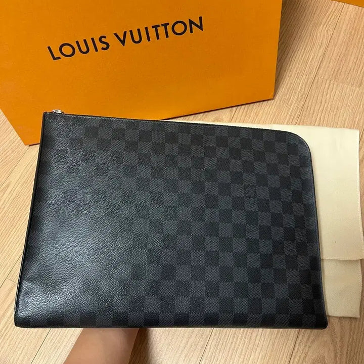 [BUNJANG] Louis Vuitton Damier Clutch / [ 갤러리아 구매, 최저가 ] 루이비통 다미에 클러치