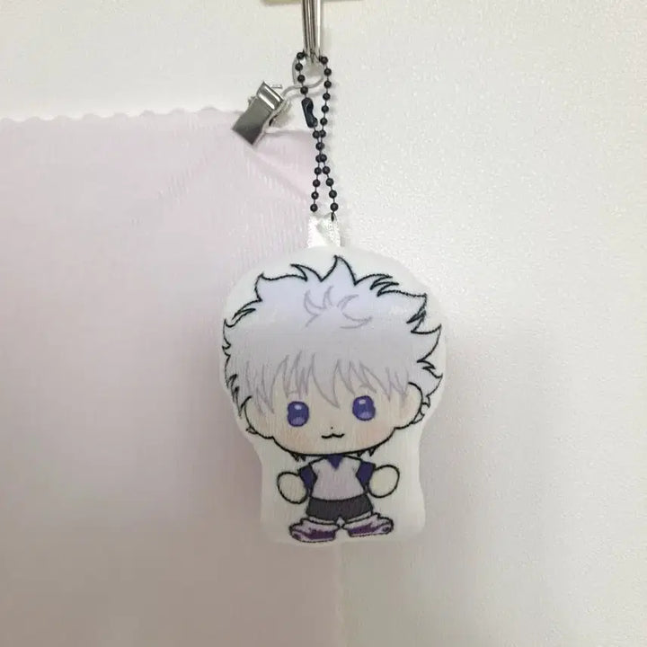[BUNJANG] Hunter X Hunter Killua Cushion Keychain / 헌터헌터 헌헌 키르아 쿠션키링 비공식