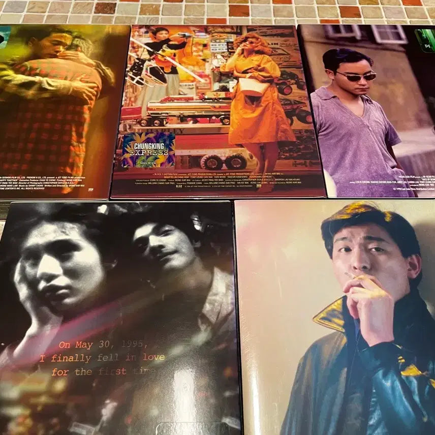 [BUNJANG] Wong Kar-wai Blu-ray 5-Movie Bundle Set / 왕가위 영화 블루레이 5종 일괄(해피투게더/중경삼림/타락천사 등)