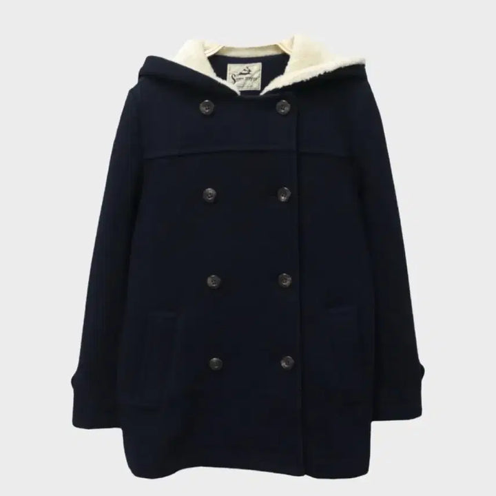[BUNJANG] Double Button Mori Girl Hip Coat / 더블버튼 모리걸 히프코트