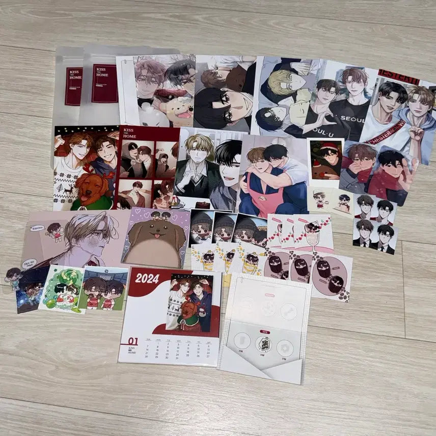 [BUNJANG] Kiss the Ground Event Cafe Special Pre-order Dessert Bundle Set / 키스더그라운드 키더그 이벤트 카페 전프레 디저트 특전 일괄 양도