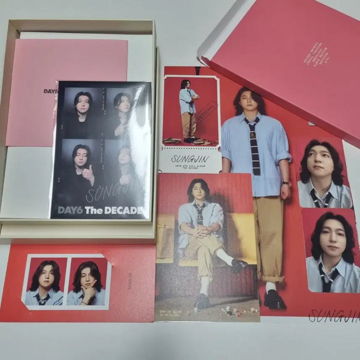 [BUNJANG] DAY6 The Decade Sungjin Full Set Album / DAY6 The decade 데이식스 앨범 다이스 성진 풀세트