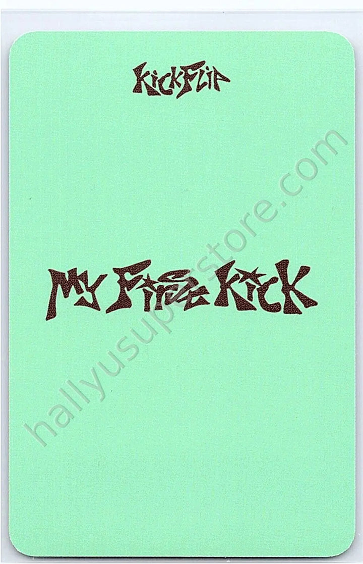 KickFlip - Minje - My First Kick comeback event pob (pre-order benefit) showcase withmuu