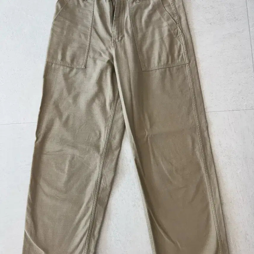 [BUNJANG] Musinsa Standard Wide Replica Fatigue Pants / 무탠다드 와이드 레플리카 퍼티그 팬츠 30