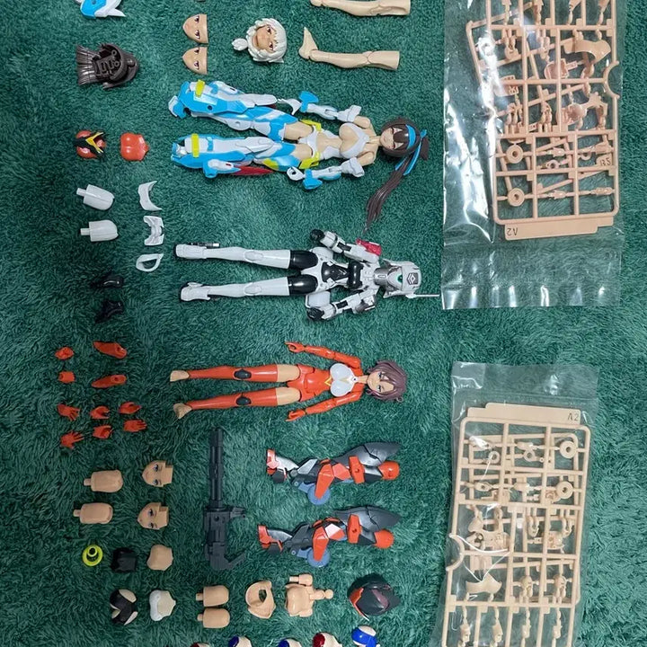 [BUNJANG] Megami Device Girlpla Bundle Set / (일괄) 메가미 디바이스 걸프라 세트